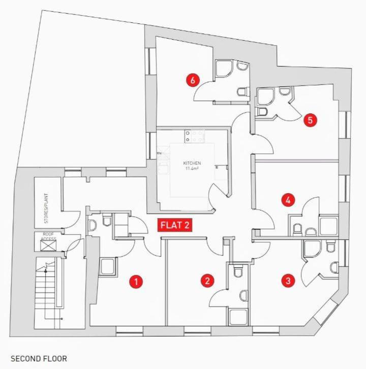 Darwin Stays - Service Accommodation In Newcastle Under Lyme City Centre Zewnętrze zdjęcie